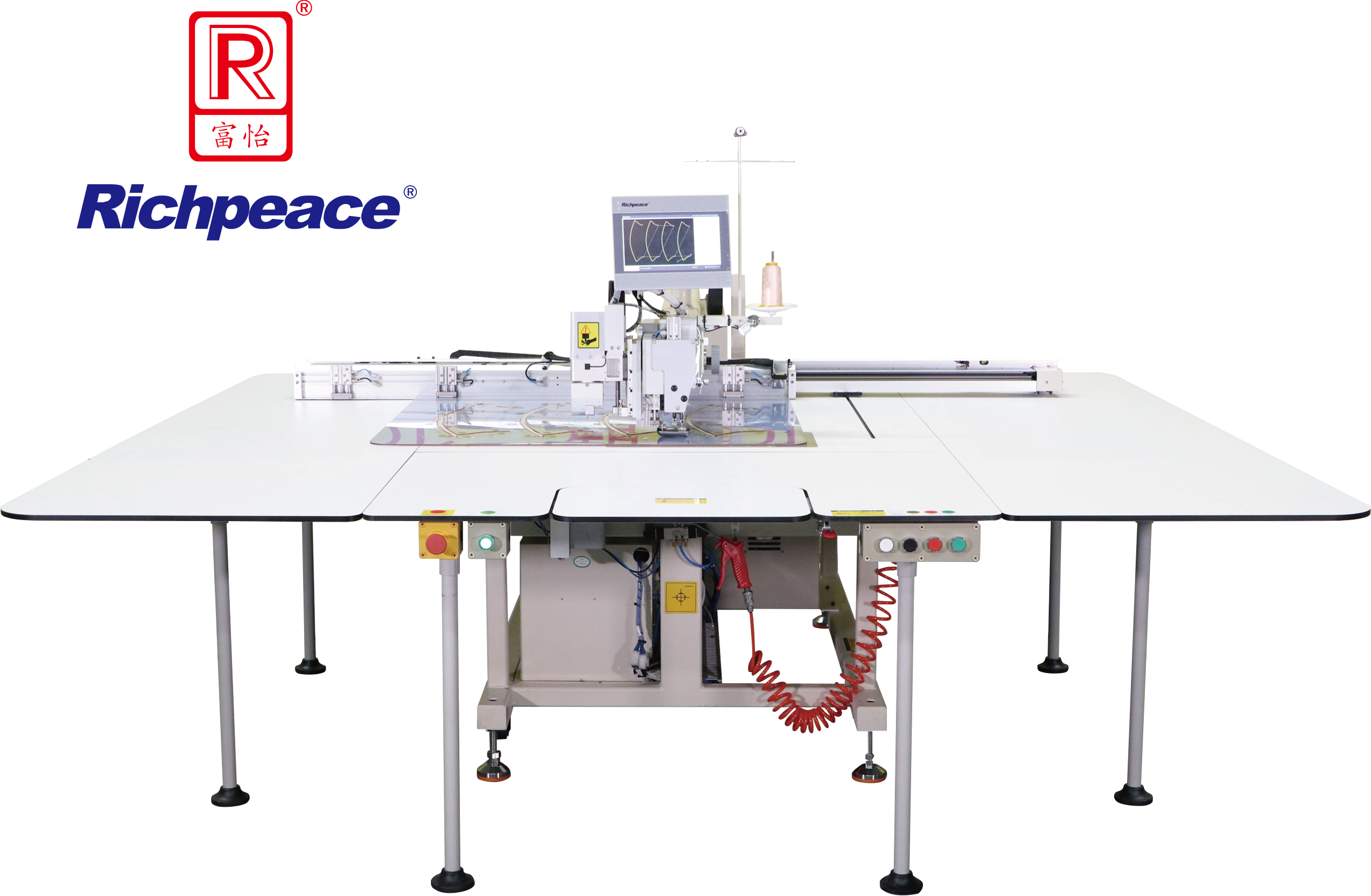 富怡全自動縫切(圓刀)一體機