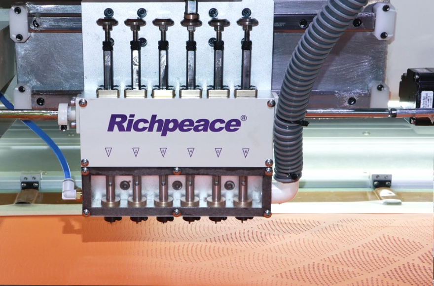 富怡全自動(dòng)多頭重型沖孔機(jī)（固定頭-6沖刀）