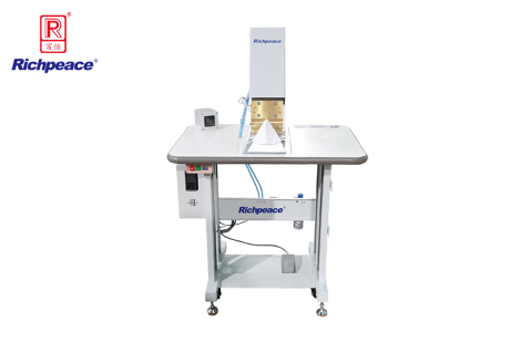 富怡手動折疊口罩外置鼻梁條、 海綿條熱壓機(jī)