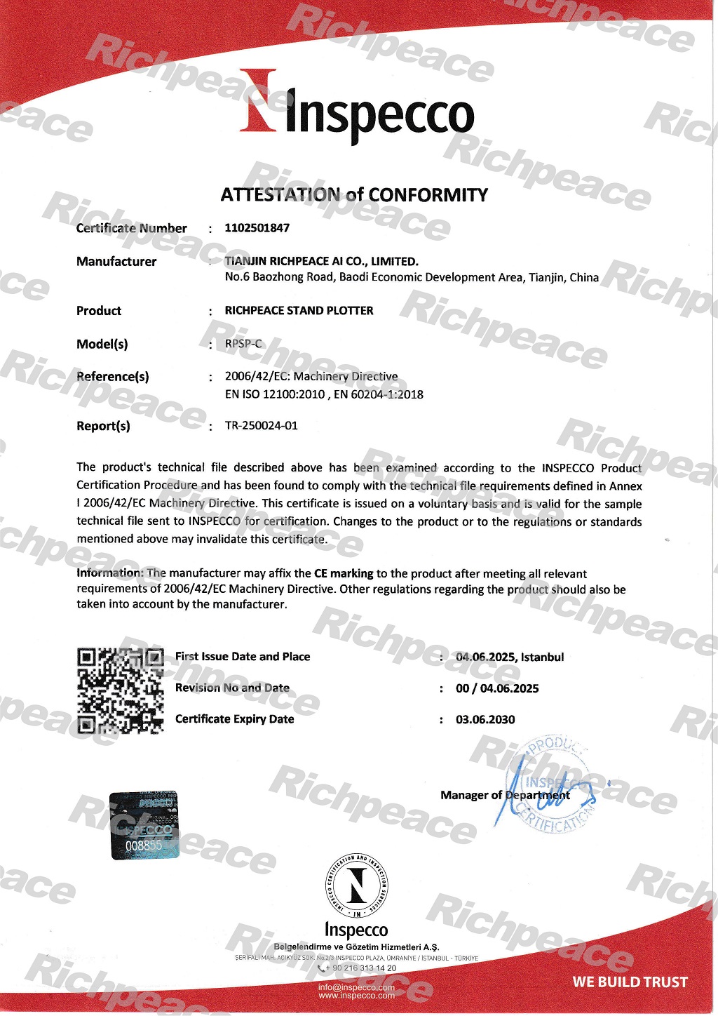 RPSP-C富怡立式繪圖儀-歐測